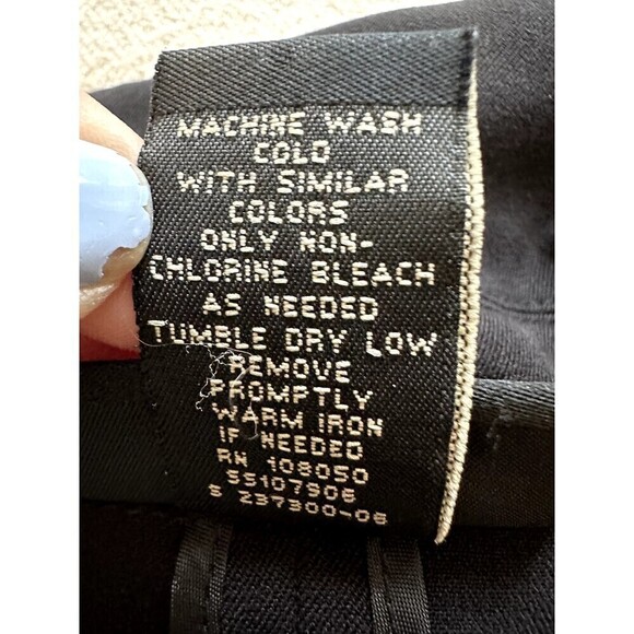 Lane Bryant Woman's Black Blazer Size 18 Career Work Formal Office Modern - Picture 3 of 15